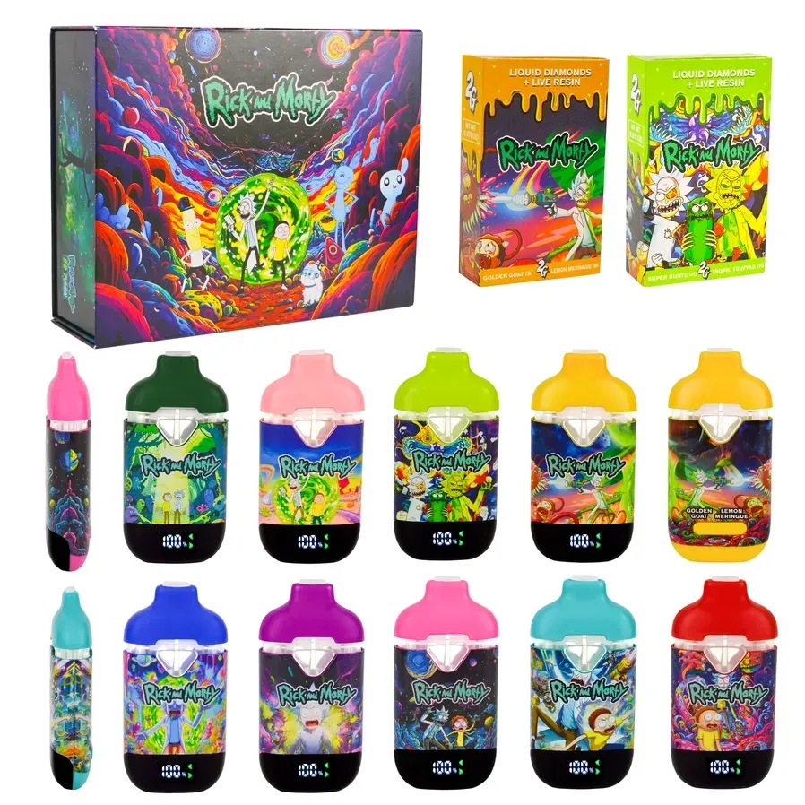 Empty 2G Rick And Morty Switch Dual Chamber Disposable Vape
