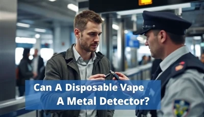Poate un vape de unică folosință să declanșeze un detector de metale?