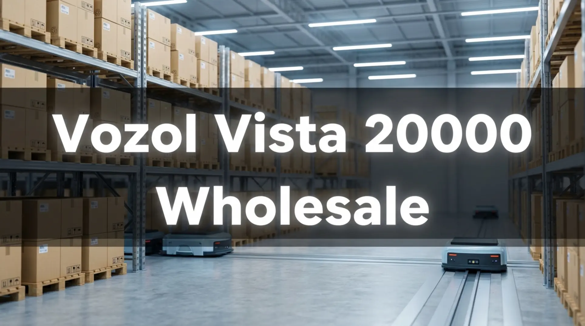 Vozol Vista 20000 Vânzare cu ridicata și revizuire