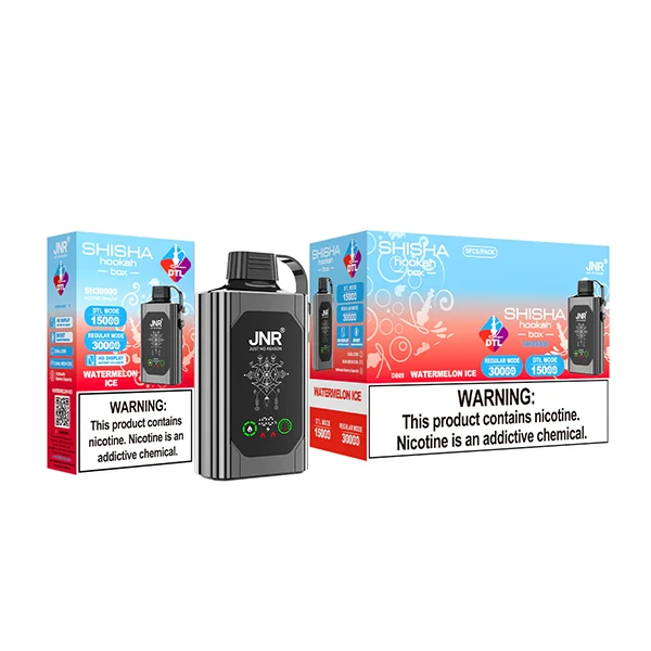 JNR Shisha Hookah Box 30000 Disposable Vape