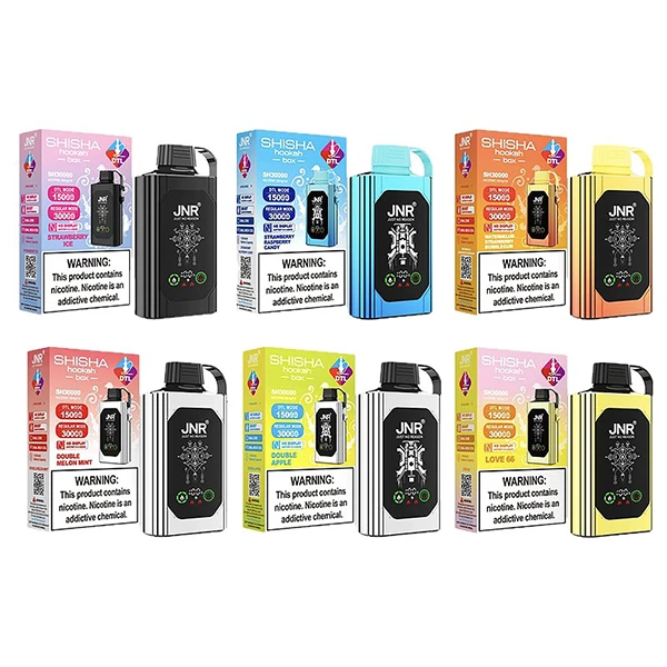 JNR Shisha Hookah Box 30000 Disposable Vape