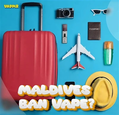 Din 15 noiembrie, Vape va fi interzis să ducă în Maldive.