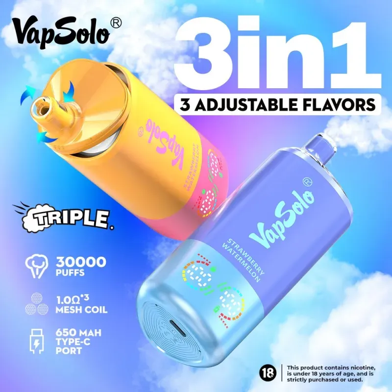 Recenzie Vapsolo Triple 30000 Puffs: O privire sinceră, susținută de date-la ...