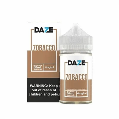 7obacco by 7daze tf - nic serie 60ml