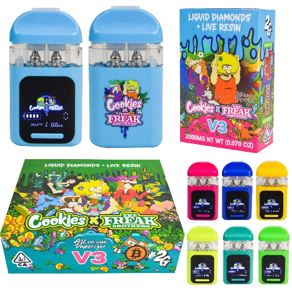 Empty Cookies X Freak Brothers V3 Switch Dual Unicable Vape 2G