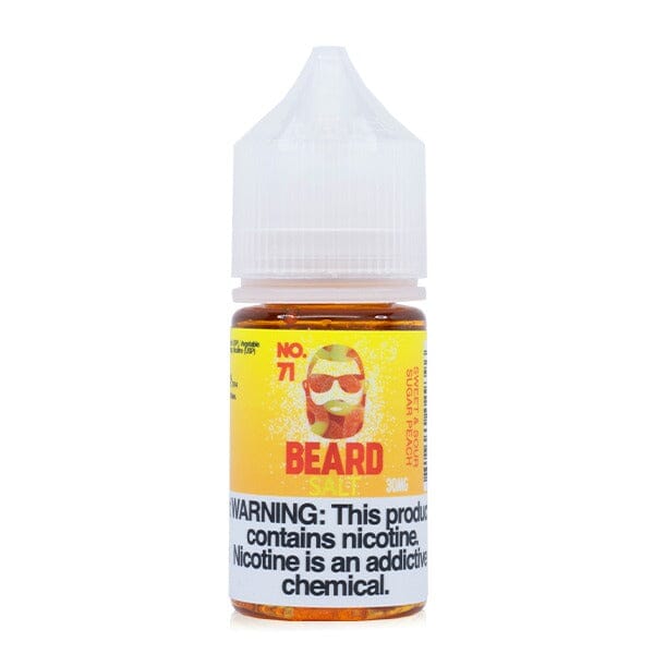 Piersic de zahăr dulce și acru de săruri de barbă 30 ml